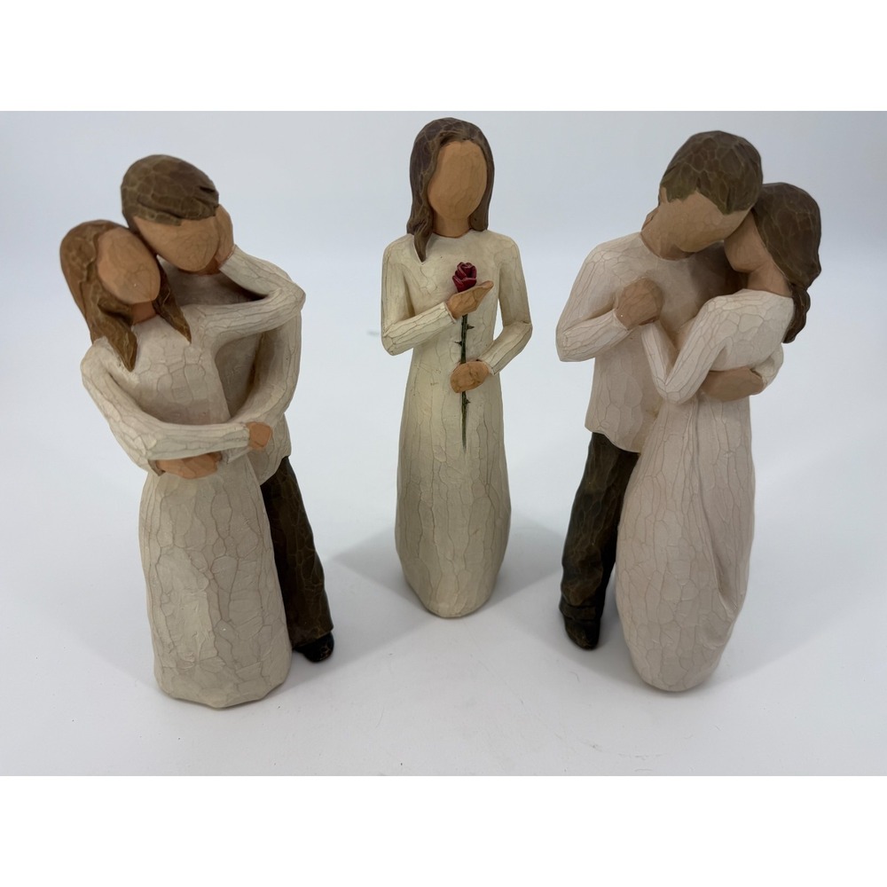 Willow Tree Demdaco Figurine Lot Couple Romance Angel Love Home‎ Decor